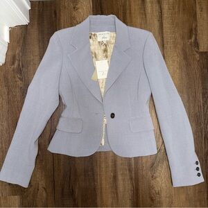 NWT J.Crew Demylee Light Gray Designer Blazer